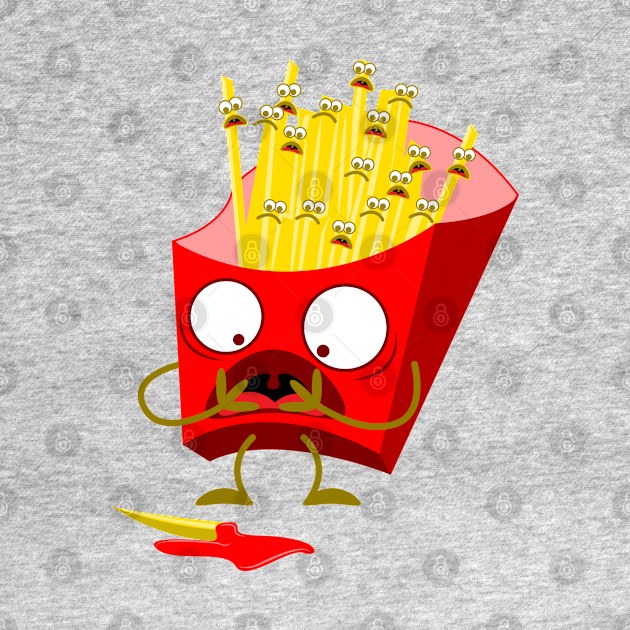 Fries Tooniefied by Tooniefied